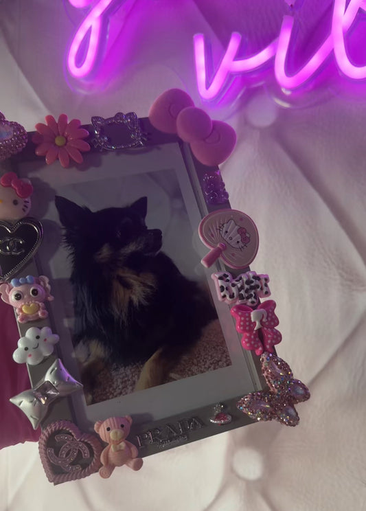 Junked picture frame